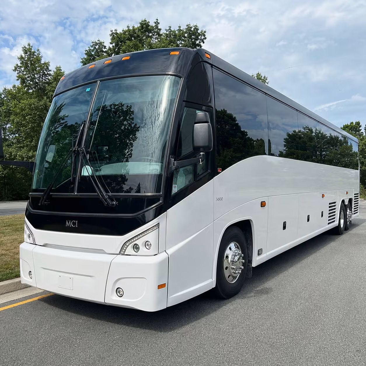 brooklyn charter bus rental exterior