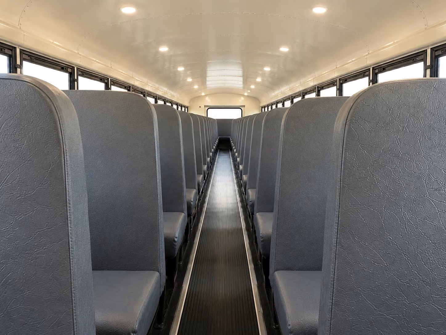 school bus interior